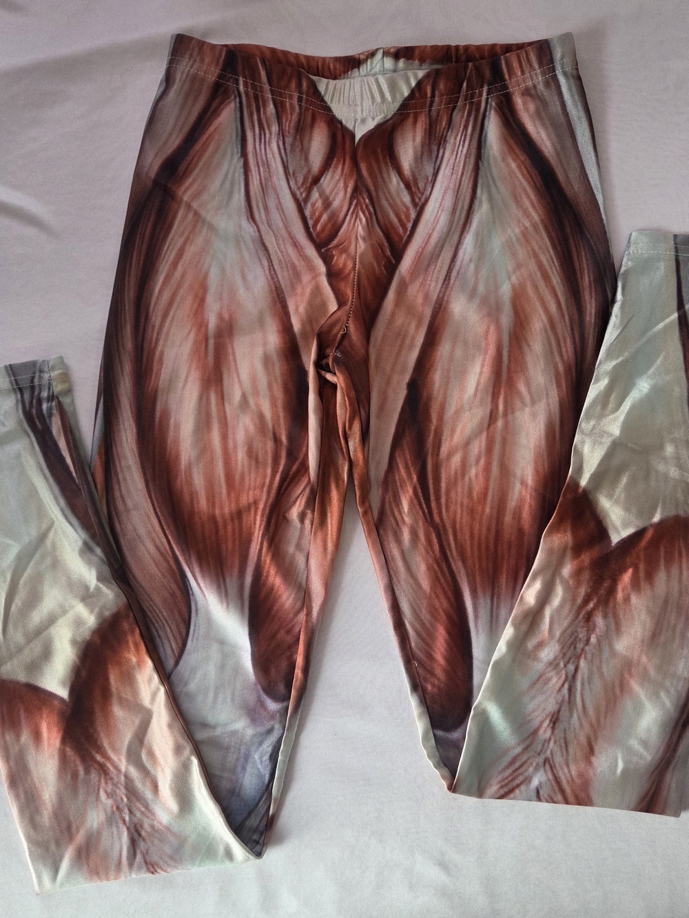 Women’s Muscle Anatomy Print Stretch Leggings